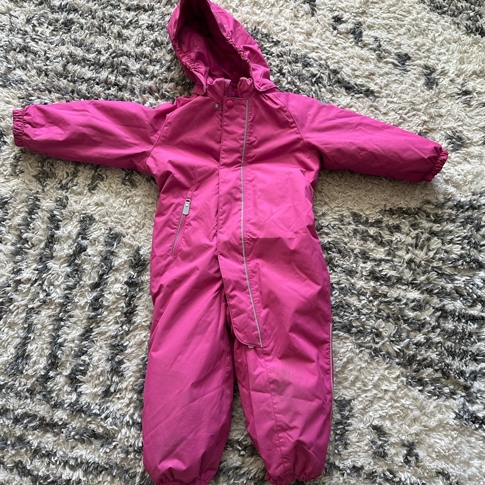 Reima snowsuit hot pink